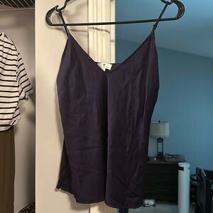 Navy blue dressy tank top